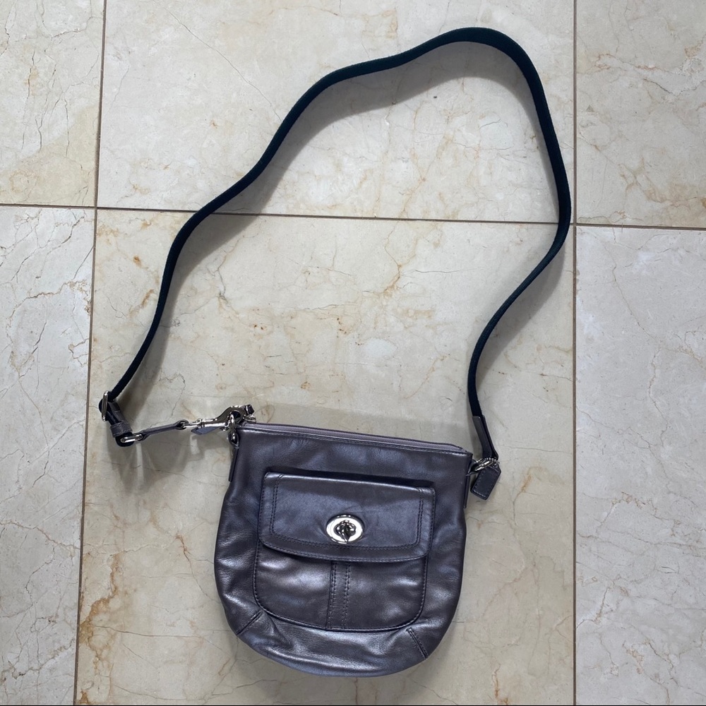 Coach Metallic Crossbody Bag